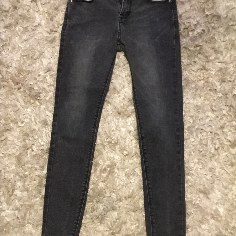 Alexander McQueen Black Skinny Jeans Modern Fit